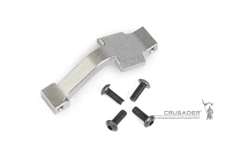 Tactical Crusader Extended Trigger Guard For M4 Gbb (Silver) 1