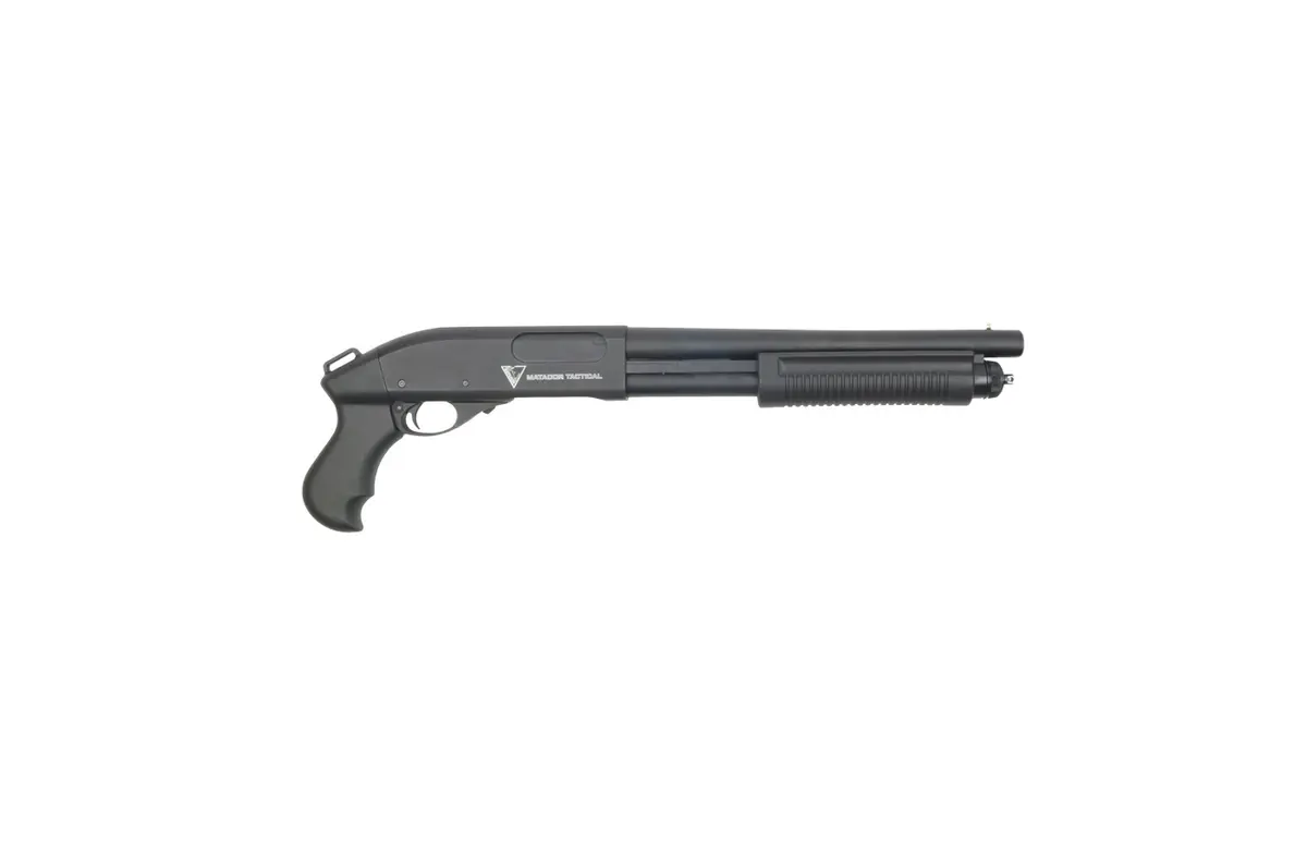 Matador Tactical M870 Gas Csg Shorty Gas Shotgun Bk 1