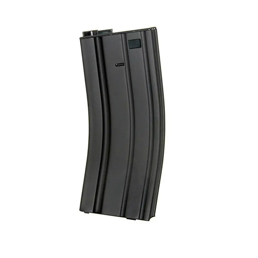 Cyma 140Rd M16/M4 Metal Stanag Mid-Cap Aeg Magazine (Black / Tan) 1