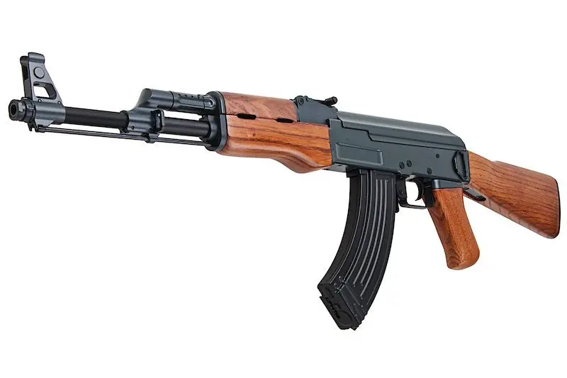 Cyma Cm.042 Ak47 Metal W/ Real Wood Aeg 1