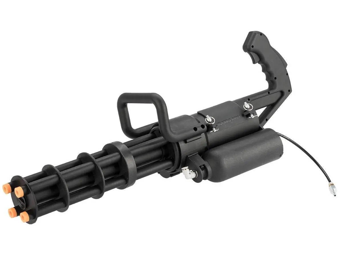 Classic Army M132 Minigun (M134) Hpa/Green Gas Electric Hybrid 1