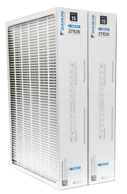 Daikin 0160M00018 - 20" X 27" X 5" Pleated Merv 15 Replacement Filter For Dv15-2821-Fc 2