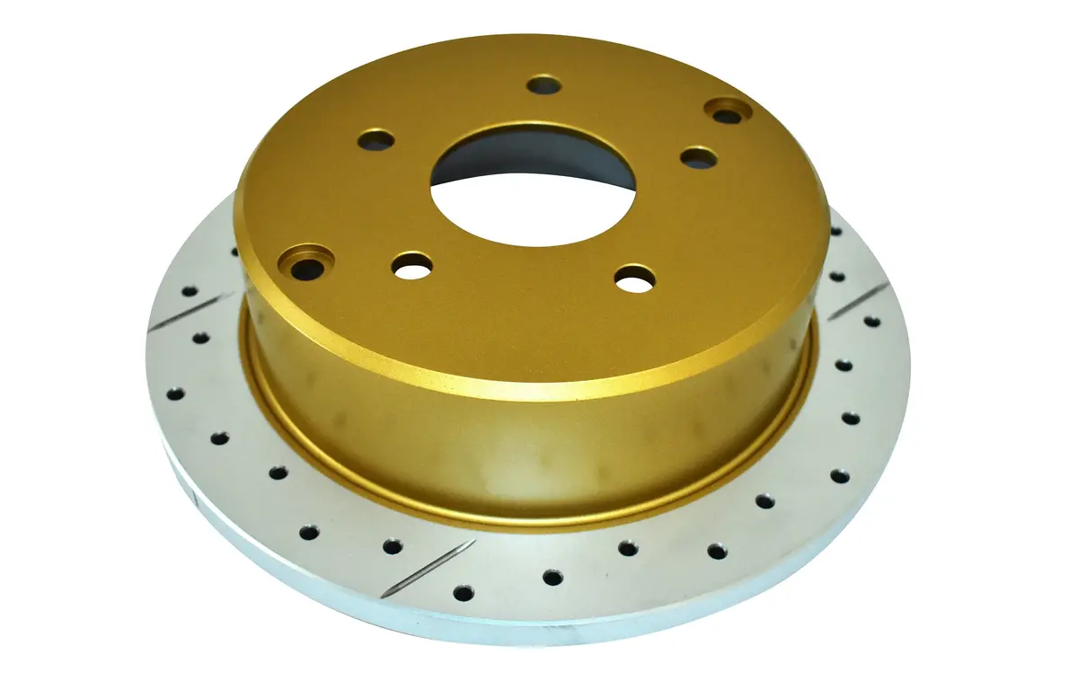 2004 Pontiac Gto | Dba Street Series Gold Cross-Drilled/Slotted Brake Rotor [Rear] | Dba041x 1