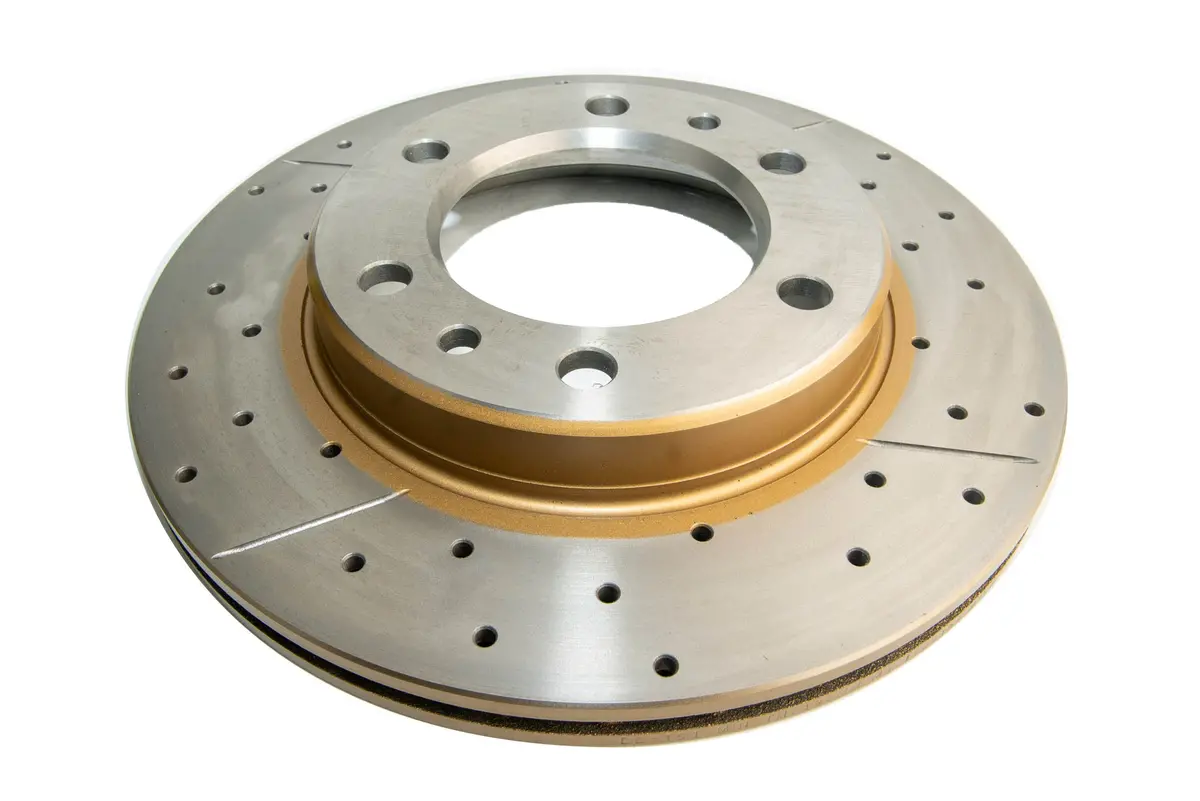1983-1989 Toyota Land Cruiser | Dba Street Series Gold Cross-Drilled/Slotted Brake Rotor [Front] | Dba151x 1