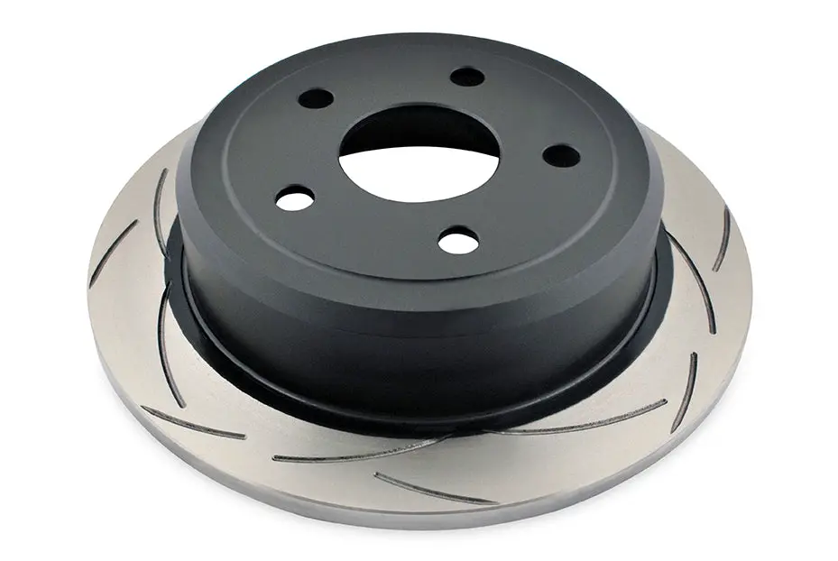 2007-2010 Jeep Wrangler & More | Dba Street Series T2 Slot Brake Rotor [Rear] | Dba2537s 1