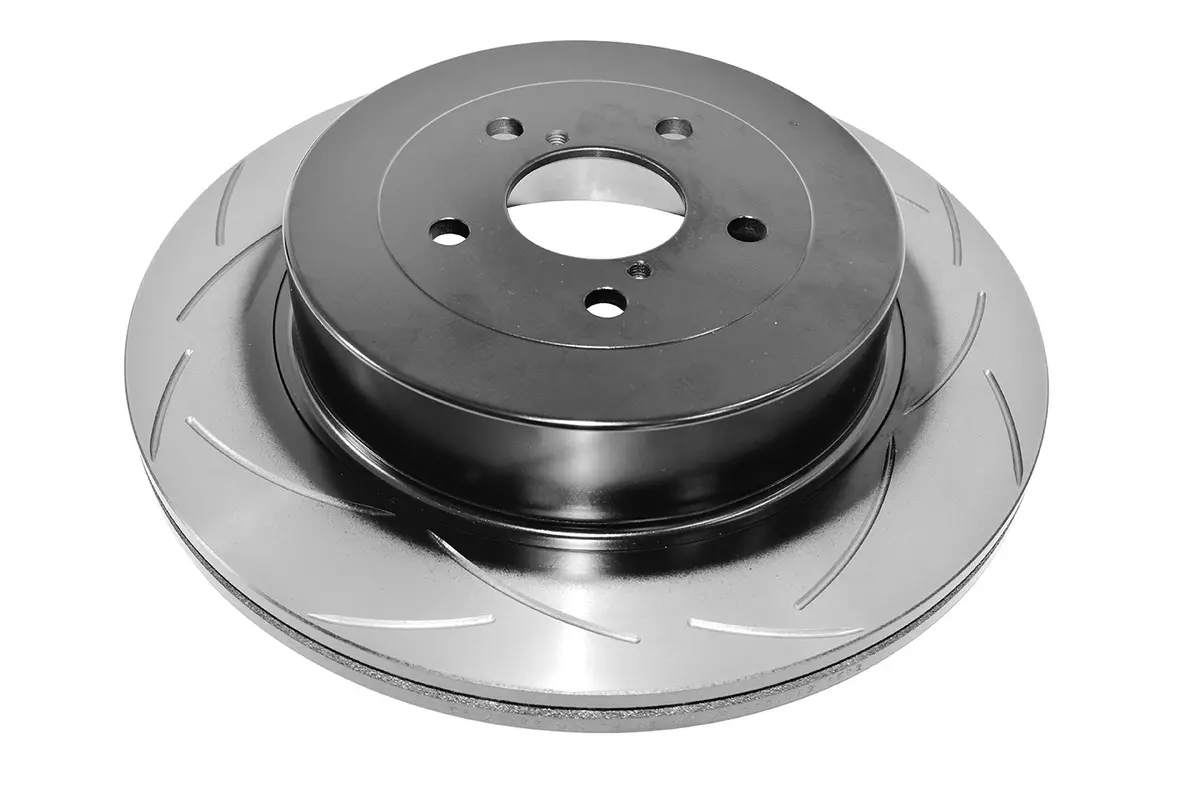 2004-2014 Subaru Impreza Wrx Sti | Dba Street Series T2 Slot Brake Rotor [Rear] | Dba2657s 1