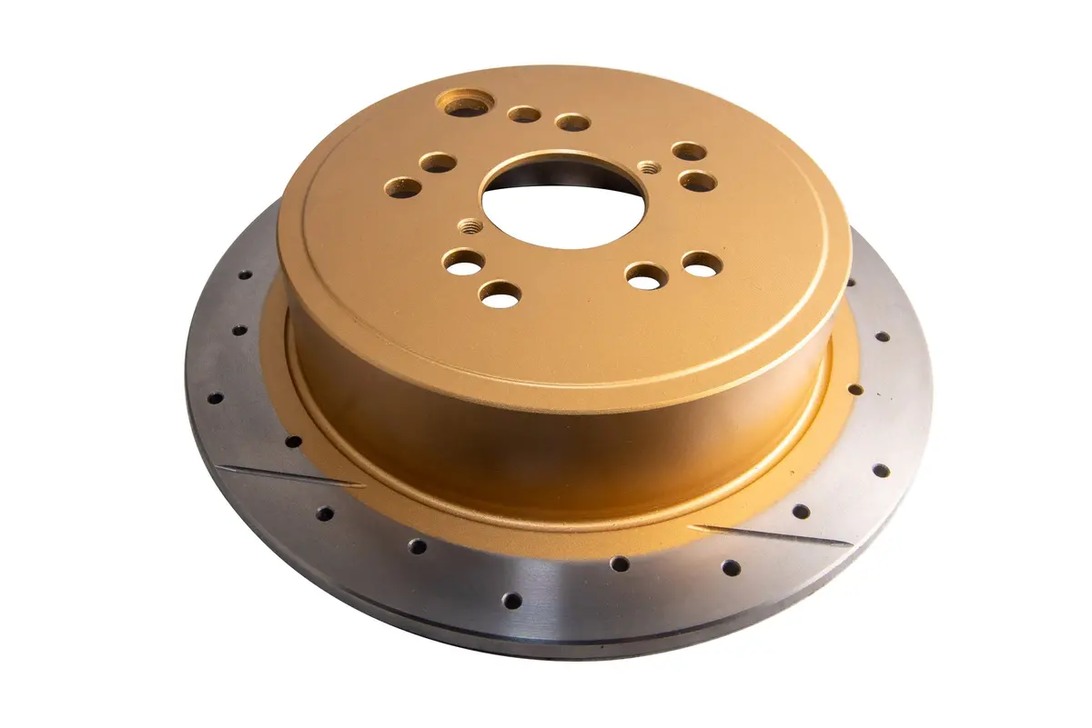 2009-2013 Subaru Forester & More | Dba Street Series Gold Cross-Drilled/Slotted Brake Rotor [Rear] | Dba2659x-10 1