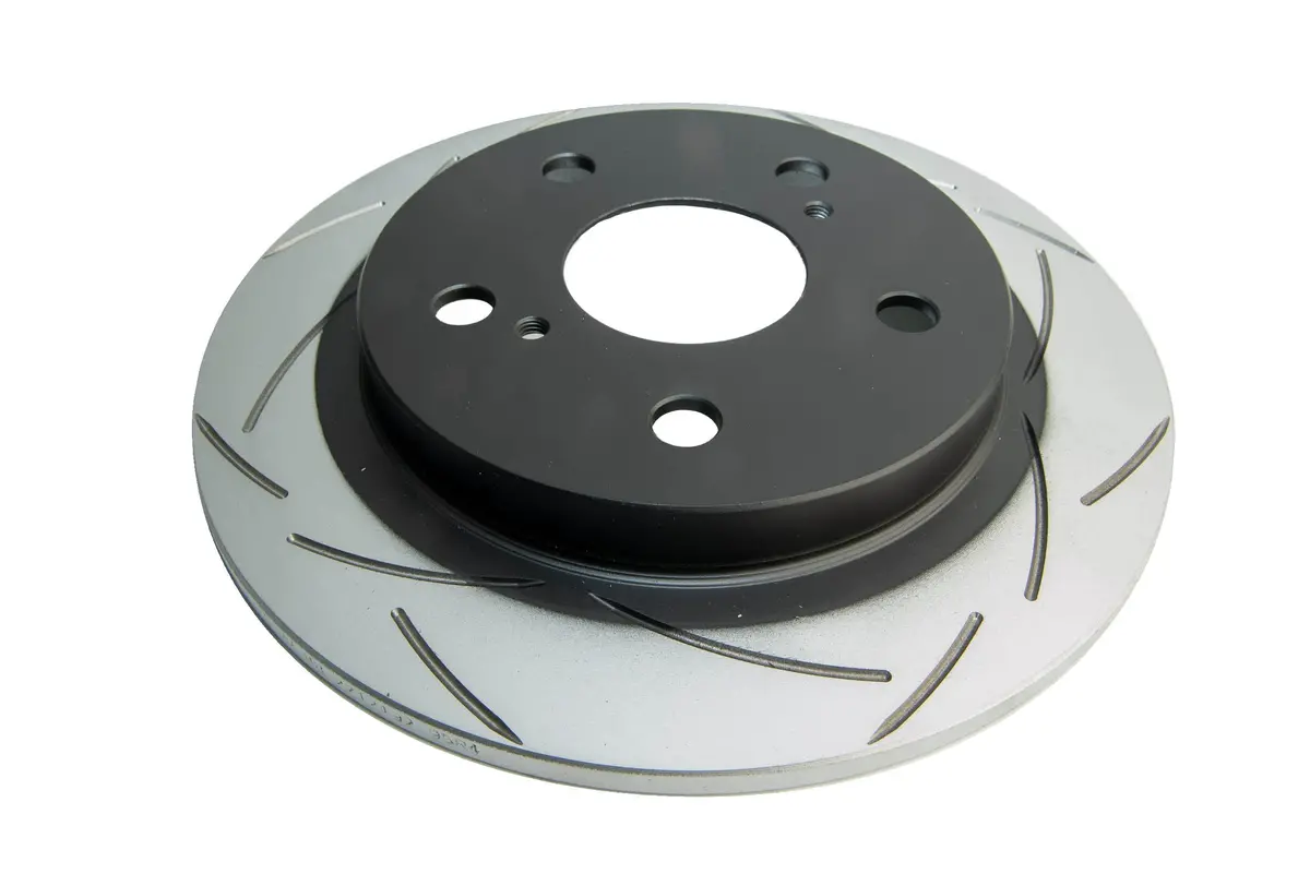 2010-2013 Toyota Prius & More | Dba Street Series T2 Slot Brake Rotor [Rear] | Dba2743s 1