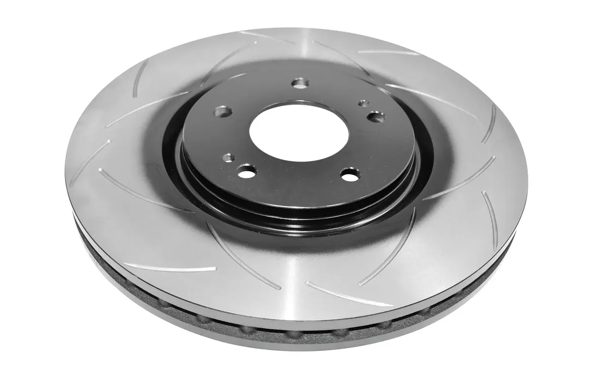 2003-2006 Mitsubishi Lancer | Dba Street Series T2 Slot Brake Rotor [Front] | Dba418s 1