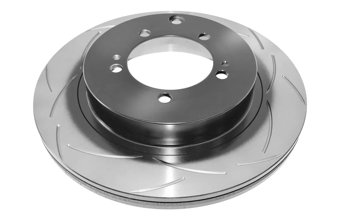 2003-2006 Mitsubishi Lancer | Dba Street Series T2 Slot Brake Rotor [Rear] | Dba419s 1