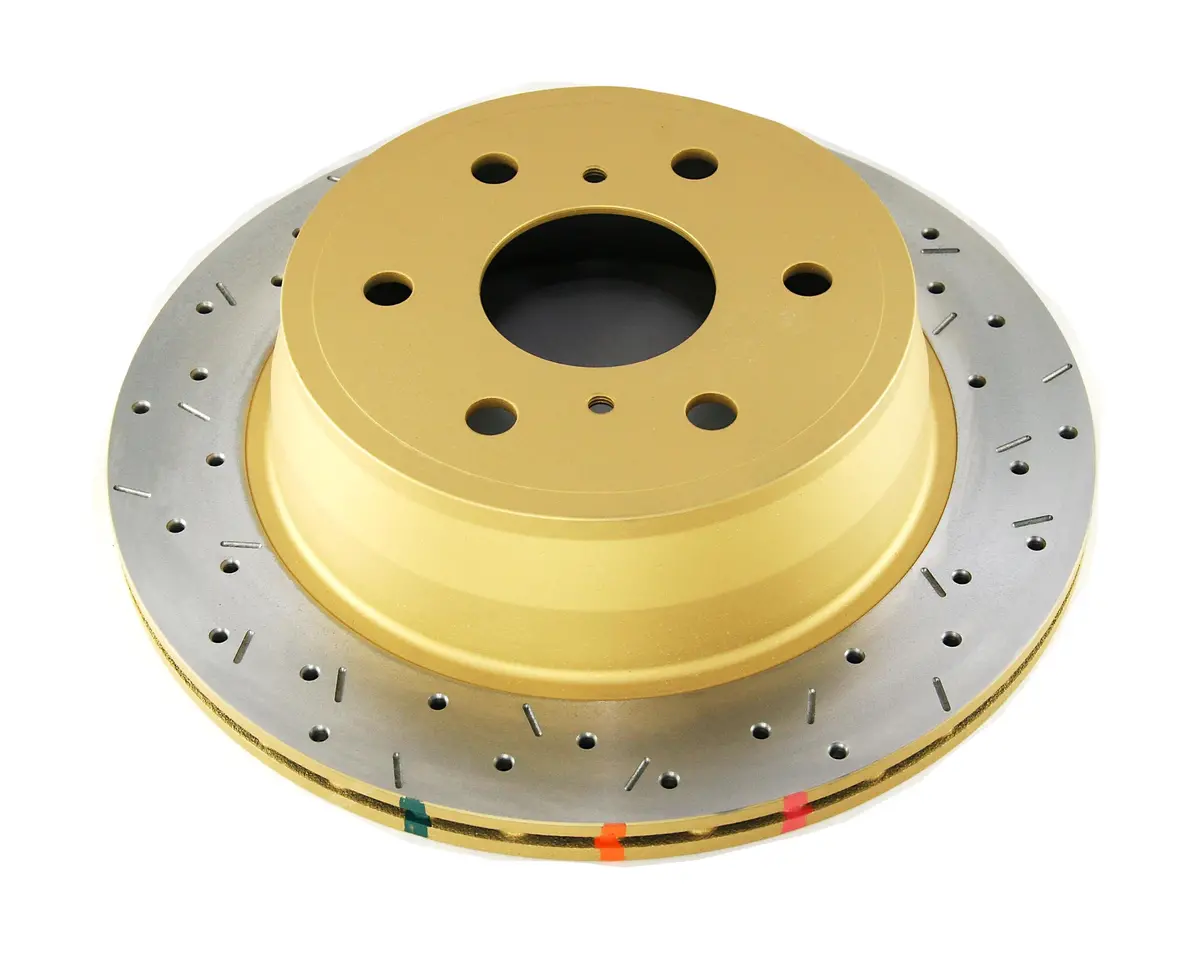 2007-2011 Gmc Yukon & More | Dba 4000 Series Xs Cross-Drilled/Slotted Brake Rotor [Rear] | Dba42011xs 1
