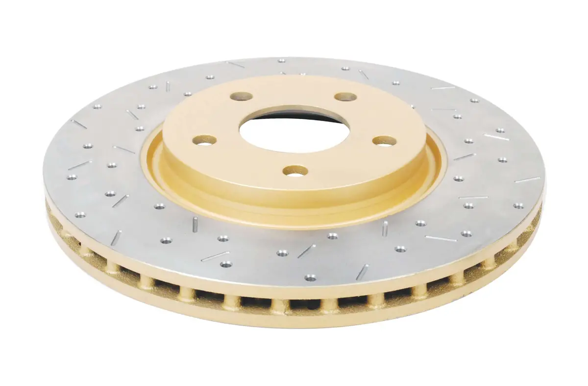 2005-2010 Pontiac G6 & More | Dba 4000 Series Xs Cross-Drilled/Slotted Brake Rotor [Front] | Dba42052xs 1