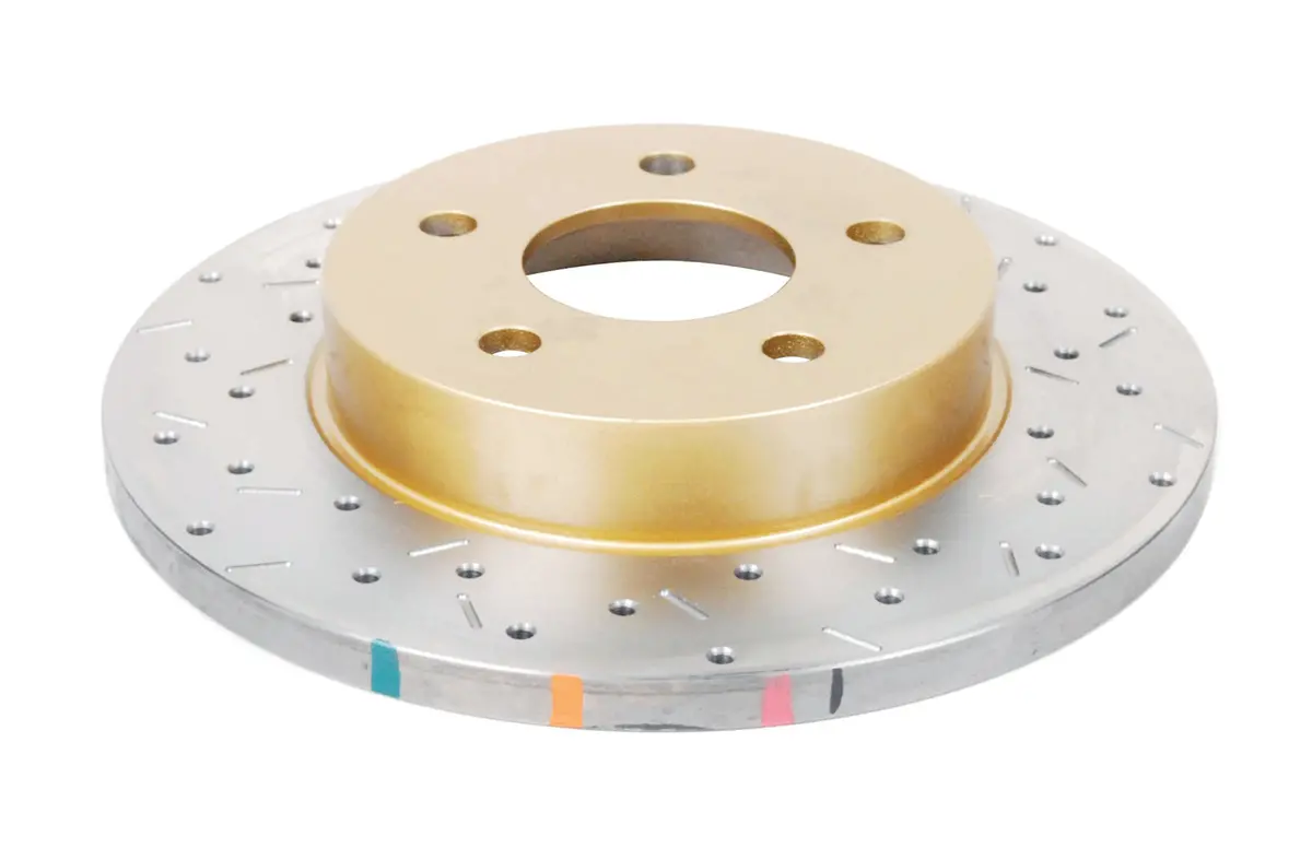 2005-2010 Pontiac G6 & More | Dba 4000 Series Xs Cross-Drilled/Slotted Brake Rotor [Rear] | Dba42053xs 1