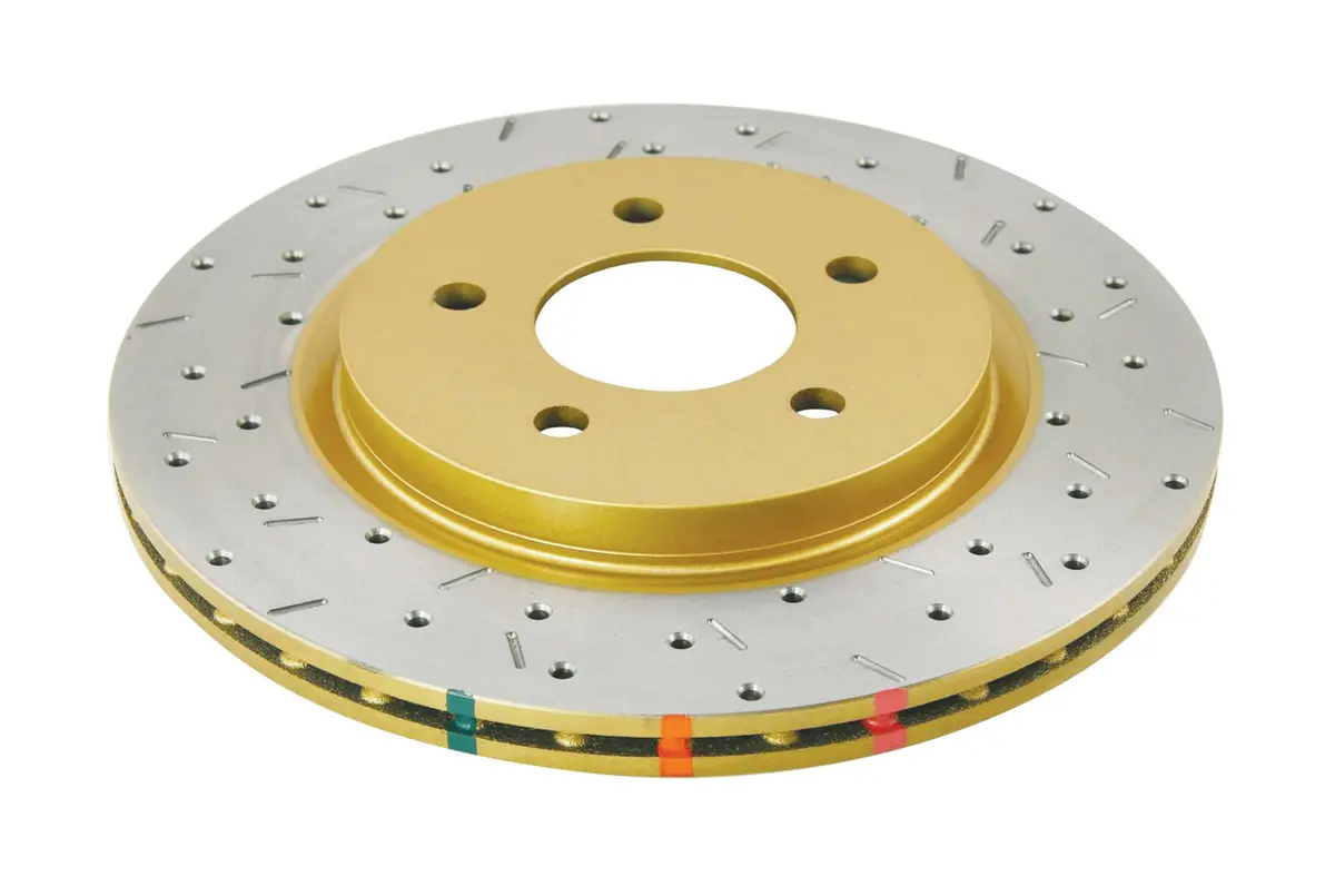 2005-2010 Ford Mustang & More | Dba 4000 Series Xs Cross-Drilled/Slotted Brake Rotor [Rear] | Dba42114xs 1