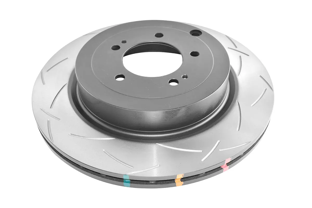 2008-2014 Mitsubishi Lancer | Dba 4000 Series T3 Slot Brake Rotor [Rear] | Dba42225s 1