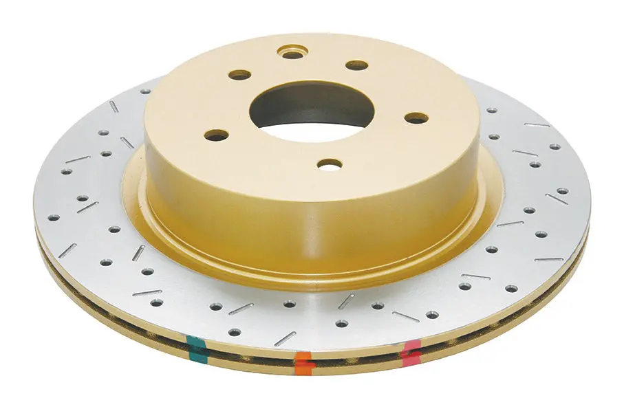 2006-2010 Infiniti M35 & More | Dba 4000 Series Xs Cross-Drilled/Slotted Brake Rotor [Rear] | Dba42309xs 1