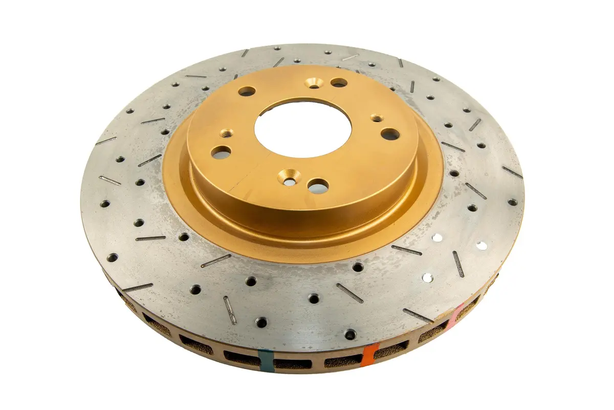 2002-2006 Acura Rsx & More | Dba 4000 Series Xs Cross-Drilled/Slotted Brake Rotor [Front] | Dba42500xs 1