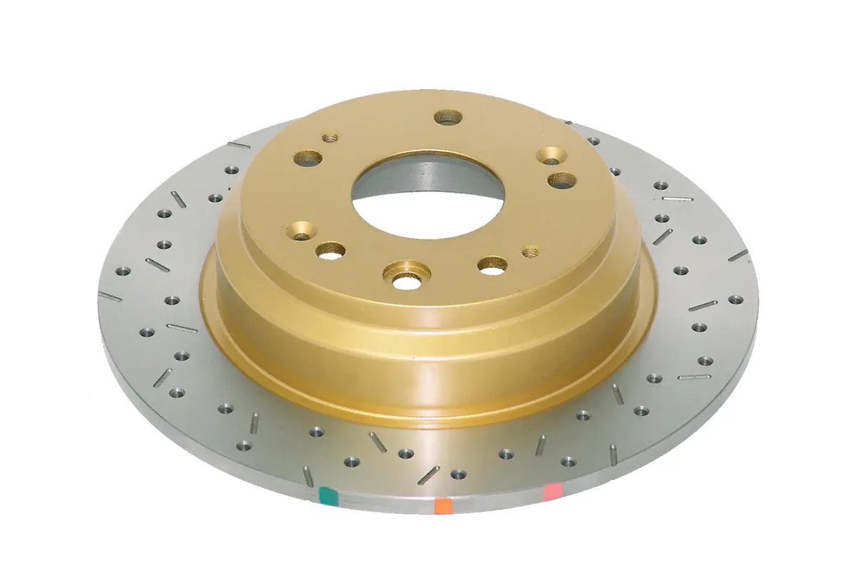 2003-2005 Honda Element Ex & More | Dba 4000 Series Xs Cross-Drilled/Slotted Brake Rotor [Rear] | Dba42503xs 1