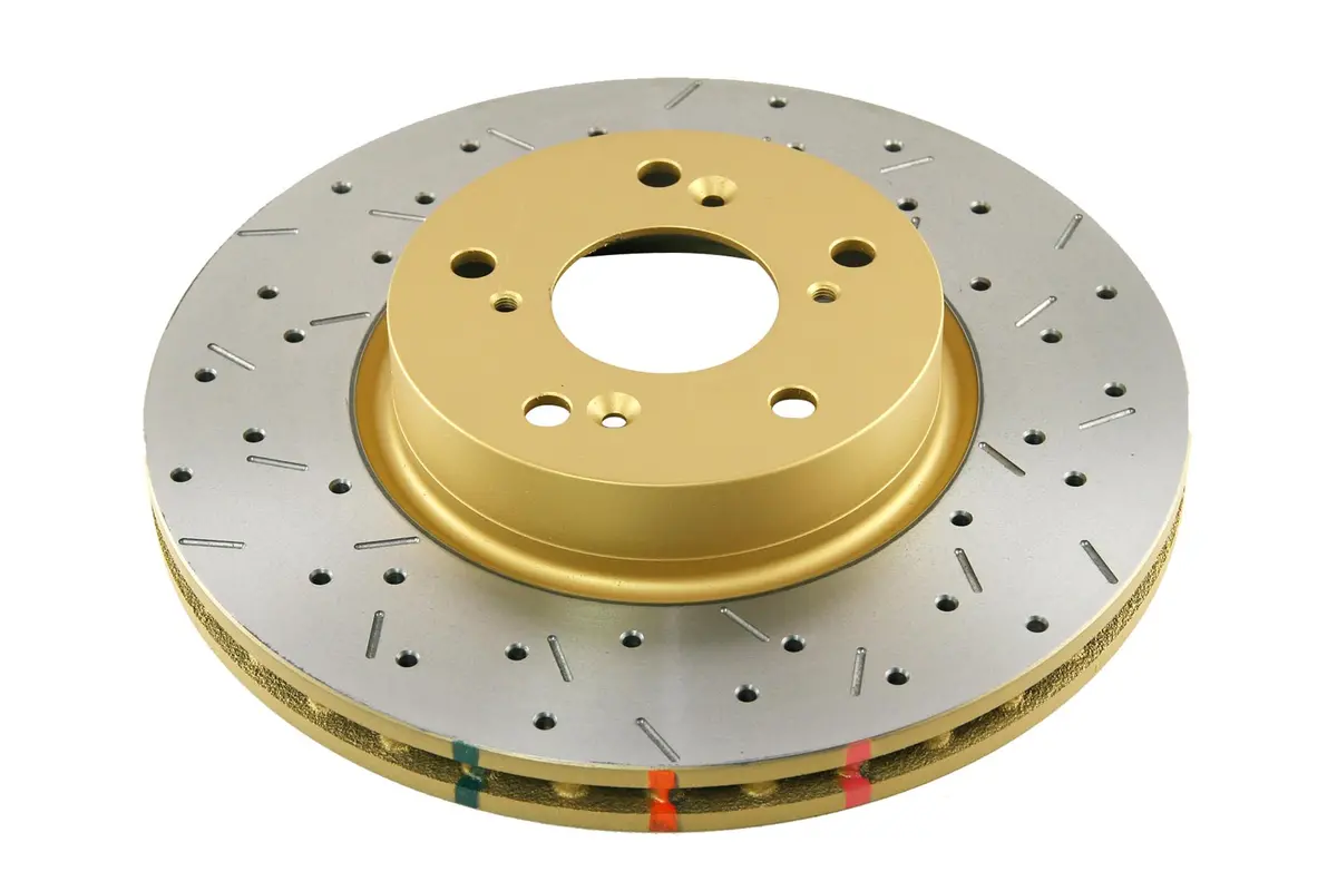 2001 Acura Integra Type R | Dba 4000 Series Xs Cross-Drilled/Slotted Brake Rotor [Front] | Dba42508xs 1