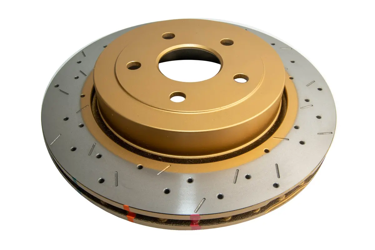 2006-2008 Jeep Grand Cherokee | Dba 4000 Series Xs Cross-Drilled/Slotted Brake Rotor [Rear] | Dba42533xs 1