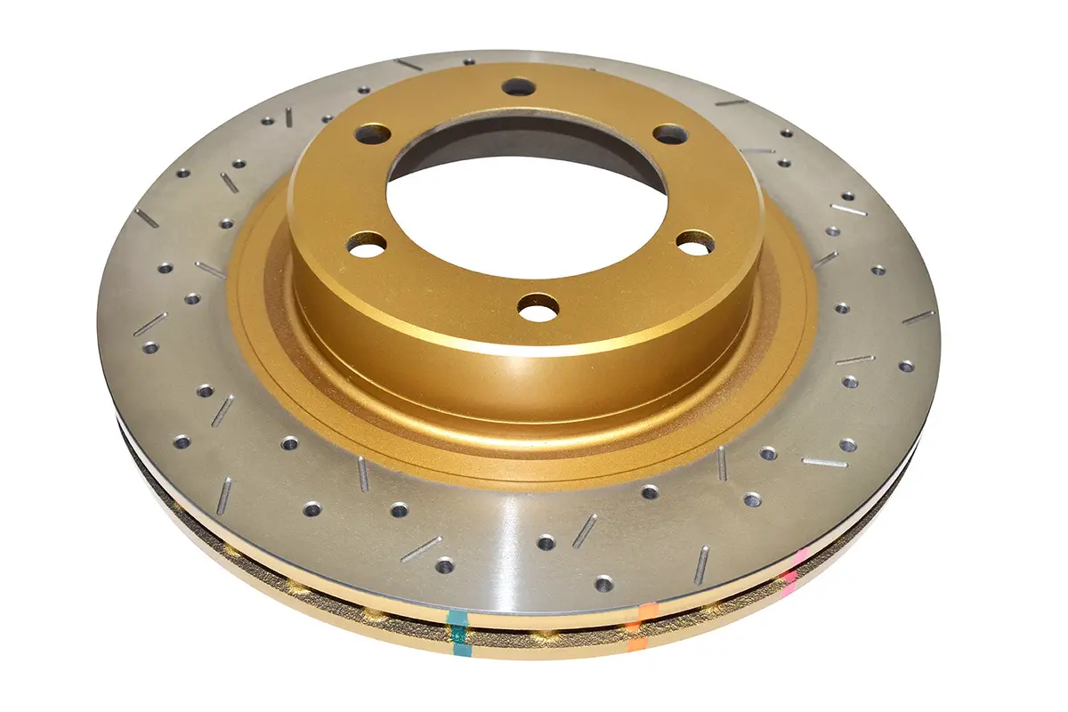 2003-2009 Toyota 4Runner & More | Dba 4000 Series Xs Cross-Drilled/Slotted Brake Rotor [Front] | Dba42700xs 1