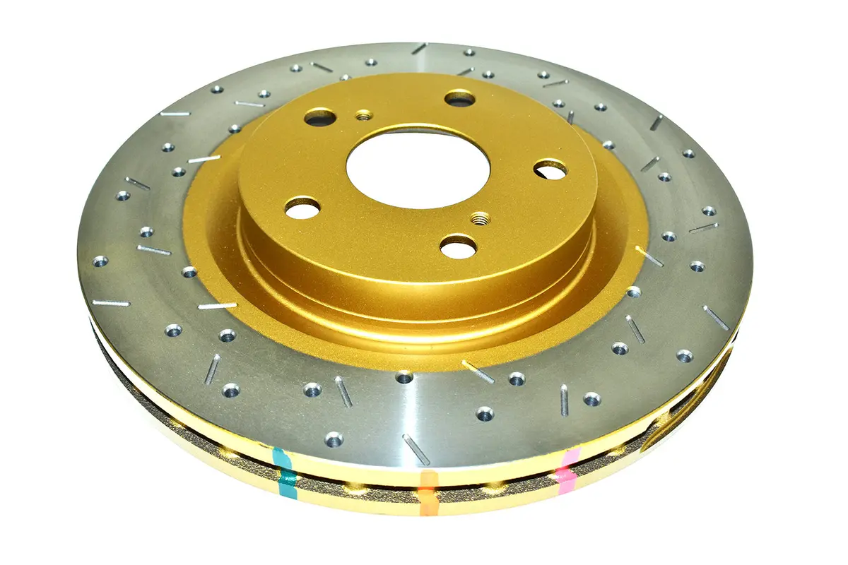 2013-2018 Toyota Avalon & More | Dba 4000 Series Xs Cross-Drilled/Slotted Brake Rotor [Front] | Dba42709xs 1