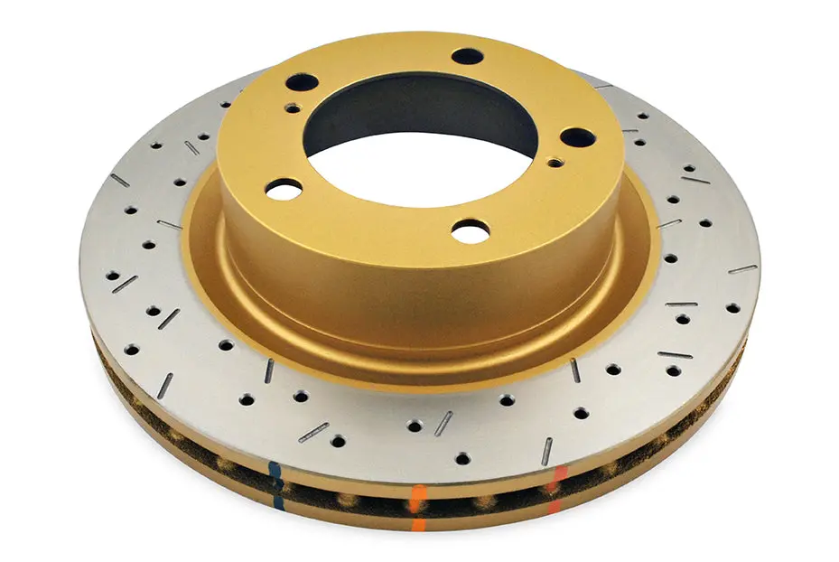 2013-2017 Toyota Land Cruiser & More | Dba 4000 Series Xs Cross-Drilled/Slotted Brake Rotor [Front] | Dba42722xs 1