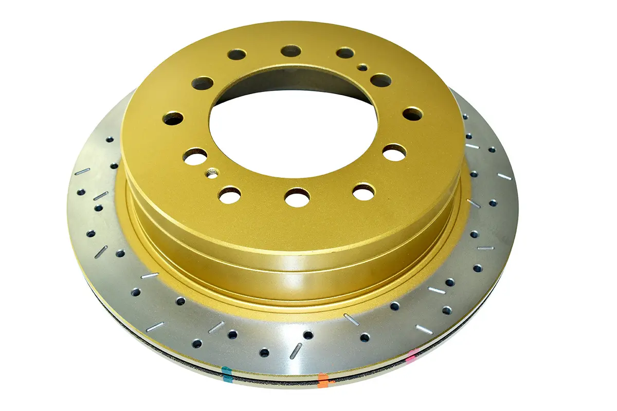 2020-2022 Toyota 4Runner & More | Dba 4000 Series Xs Cross-Drilled/Slotted Brake Rotor [Rear] | Dba42737xs 1