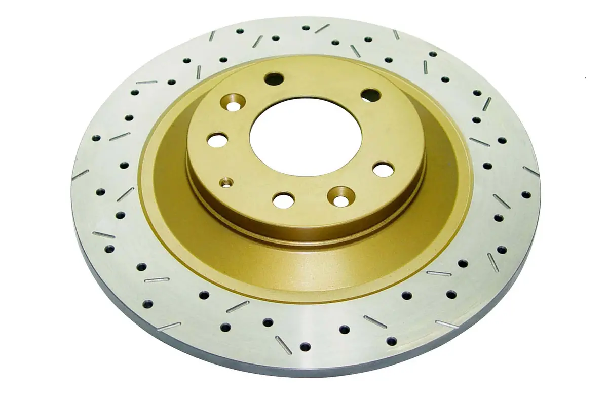 2006-2007 Mazda 6 | Dba 4000 Series Xs Cross-Drilled/Slotted Brake Rotor [Rear] | Dba42961xs 1