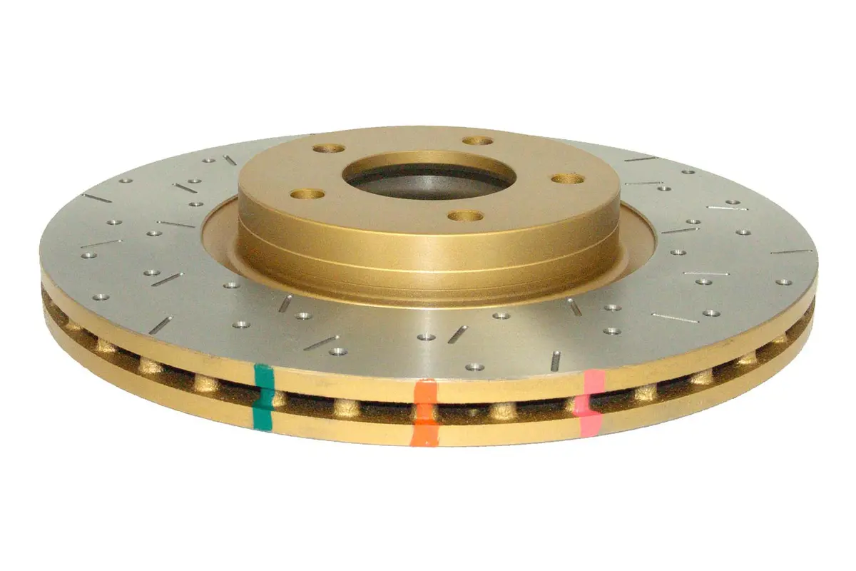 2007-2011 Mazda 3 | Dba 4000 Series Xs Cross-Drilled/Slotted Brake Rotor [Front] | Dba42962xs 1