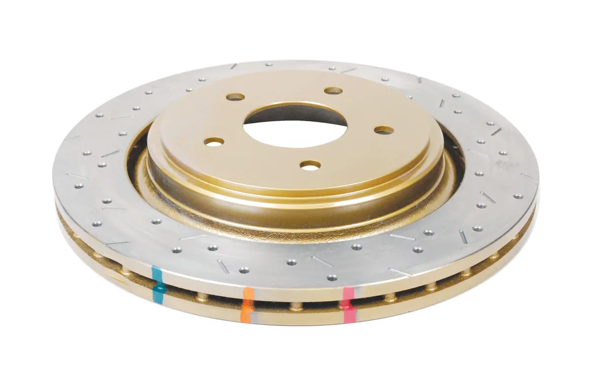 2005-2008 Chevrolet Corvette & More | Dba 4000 Series Xs Cross-Drilled/Slotted Brake Rotor [Rear] | Dba42991xs 1