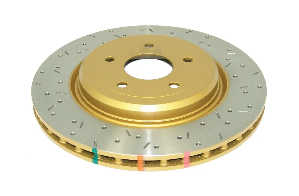 2006-2008 Chevrolet Corvette & More | Dba 4000 Series Xs Cross-Drilled/Slotted Brake Rotor [Rear] | Dba42993xs 1