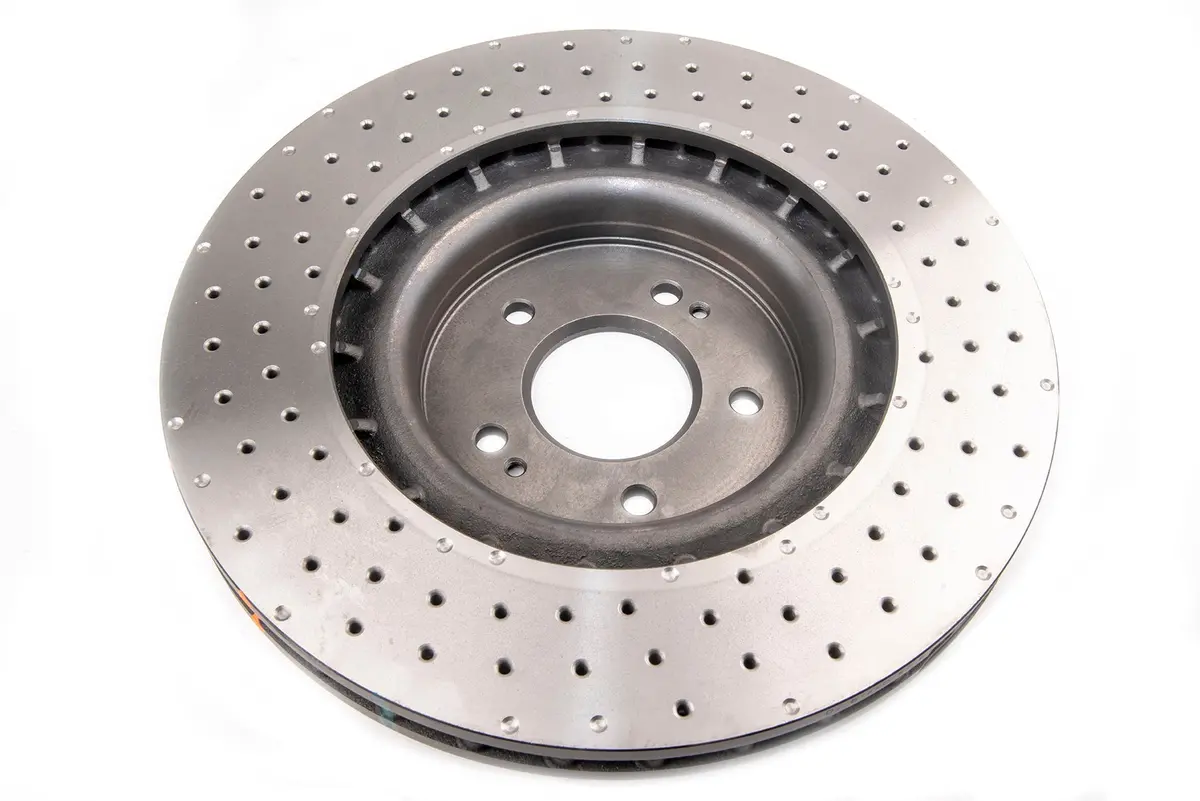 2020-2022 Kia Stinger | Dba 4000 Series Cross-Drilled/Dimpled [Front] | Dba43342xd 1