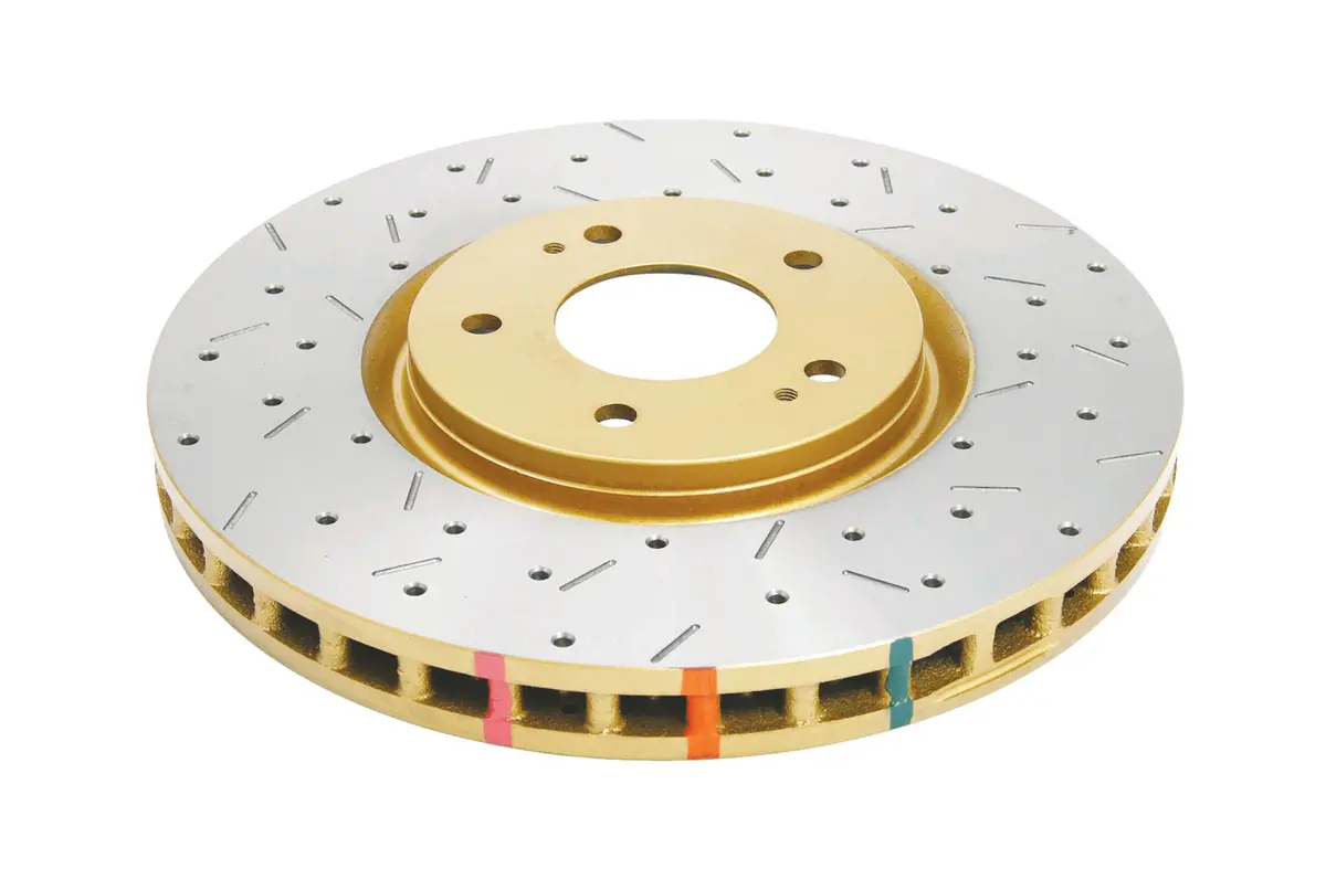 2003-2006 Mitsubishi Lancer | Dba 4000 Series Xs Cross-Drilled/Slotted Brake Rotor [Front] | Dba4418xs 1