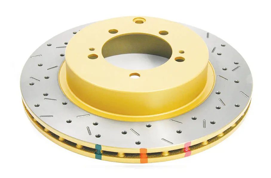 2003-2006 Mitsubishi Lancer | Dba 4000 Series Xs Cross-Drilled/Slotted Brake Rotor [Rear] | Dba4419xs 1