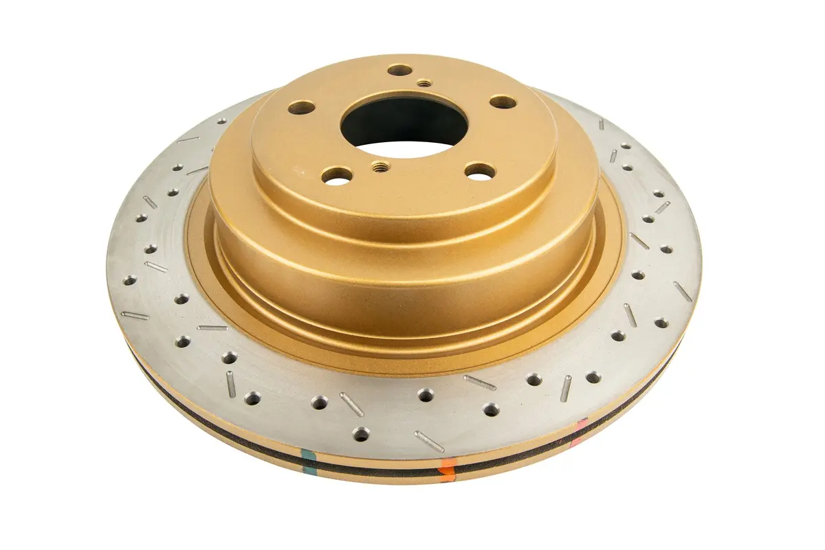 2005-2008 Subaru Legacy & More | Dba 4000 Series Xs Cross-Drilled/Slotted Brake Rotor [Rear] | Dba4653xs 1