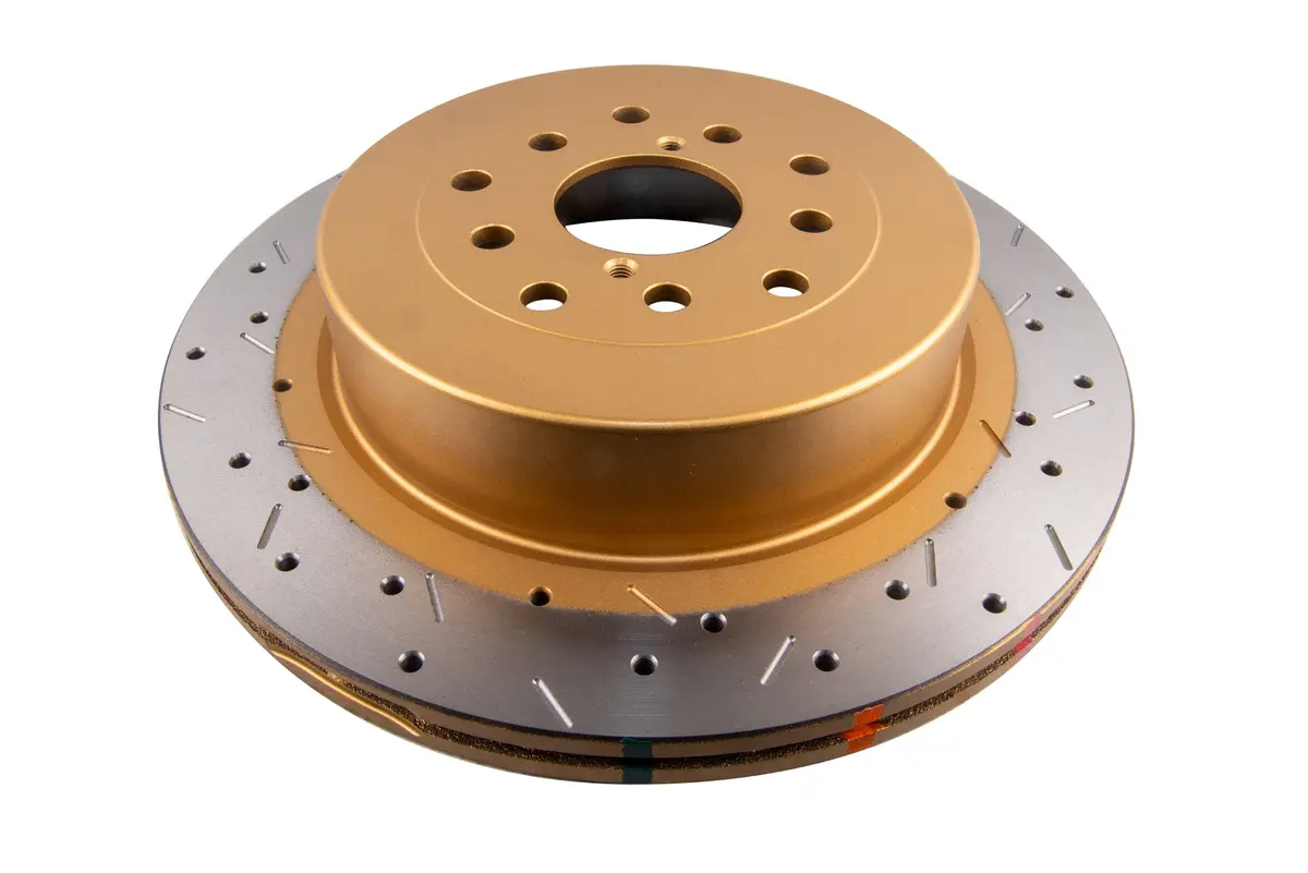 2003-2008 Subaru Impreza & More | Dba 4000 Series Xs Cross-Drilled/Slotted Brake Rotor [Rear] | Dba4655xs-10 1