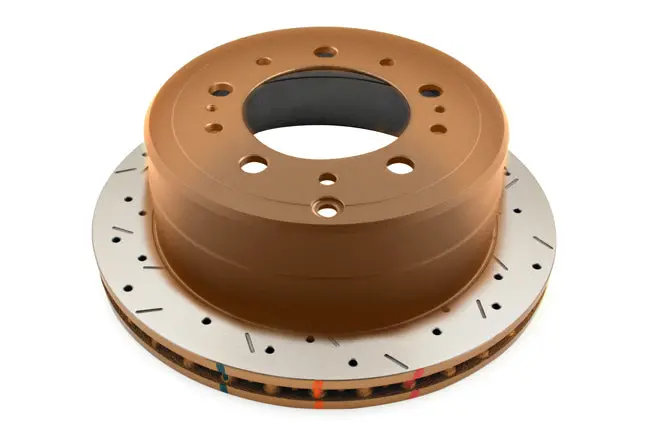 1998-2007 Toyota Land Cruiser & More | Dba 4000 Series Xs Cross-Drilled/Slotted Brake Rotor [Rear] | Dba4789xs 1