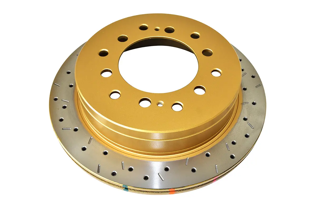 2001-2007 Toyota Sequoia & More | Dba 4000 Series Xs Cross-Drilled/Slotted Brake Rotor [Rear] | Dba4793xs 1