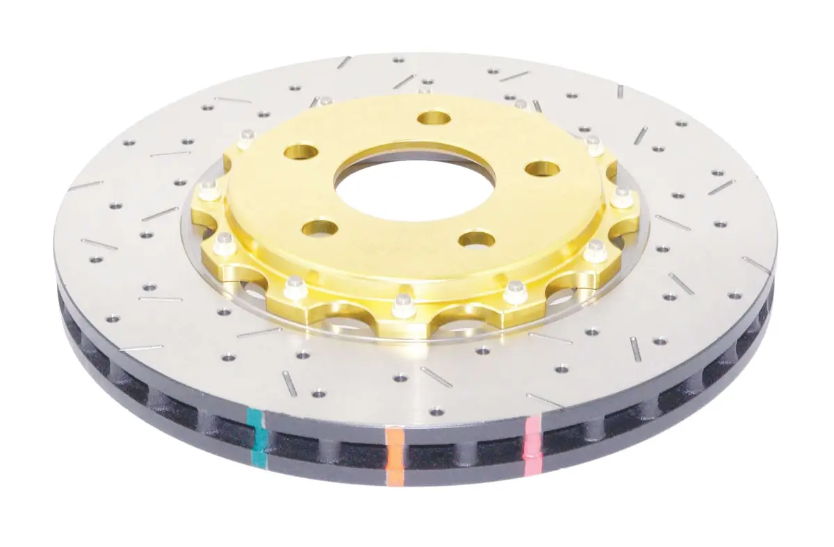 2005-2010 Ford Mustang & More | Dba 5000 Series Xs Cross-Drilled/Slotted Brake Rotor Ring [Front] | Dba52113gldxs 1