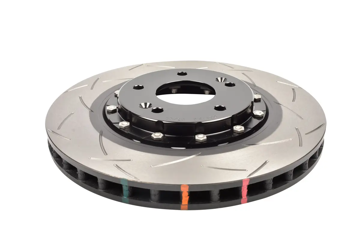 2012-2017 Hyundai Azera & More | Dba 5000 Series Fully Assembled 2-Piece T3 Slot Brake Rotor [Front] | Dba52472blks 1