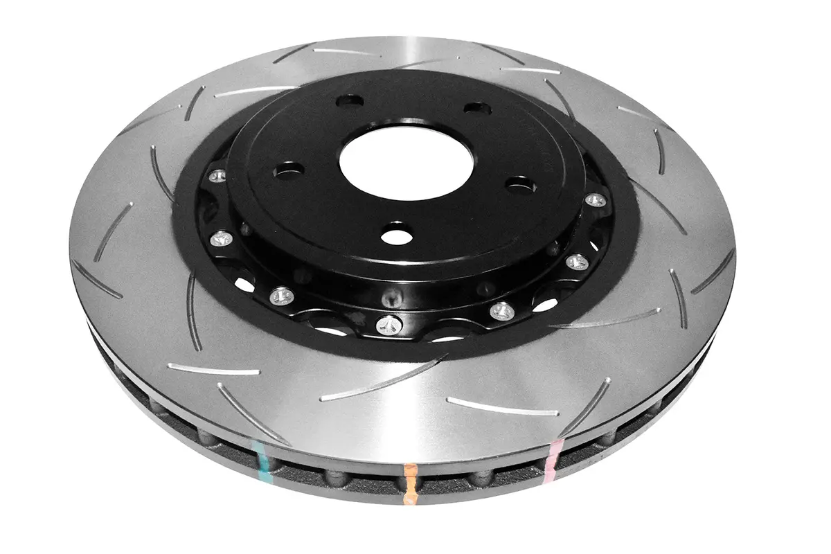 2006-2008 Jeep Grand Cherokee | Dba 5000 Series Fully Assembled 2-Piece T3 Slot Brake Rotor [Front] | Dba52532blks 1