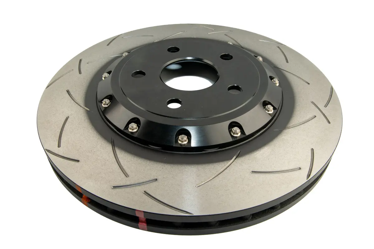 2015-2016 Jeep Grand Cherokee & More | Dba 5000 Series Fully Assembled 2-Piece T3 Slot Brake Rotor [Front] | Dba52632blks 1