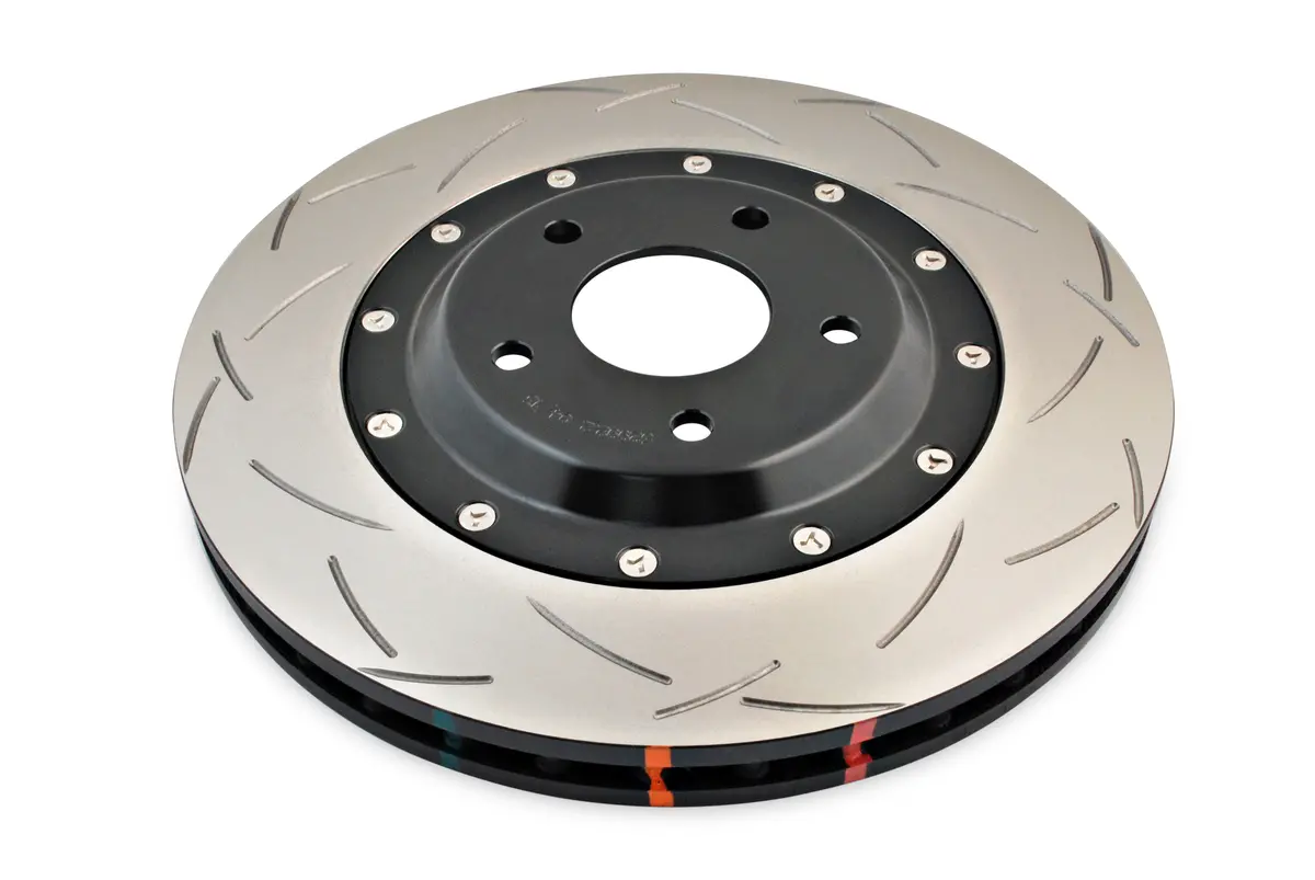 2006-2008 Chevrolet Corvette & More | Dba 5000 Series Fully Assembled 2-Piece T3 Slot Brake Rotor [Front] | Dba52992blks 1