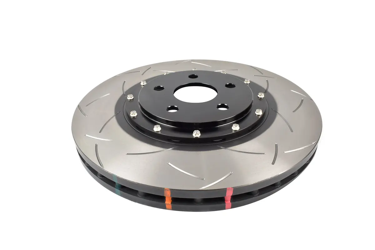 2018 Jeep Grand Cherokee | Dba 5000 Series Fully Assembled 2-Piece T3 Slot Brake Rotor [Front] | Dba53919blks 1