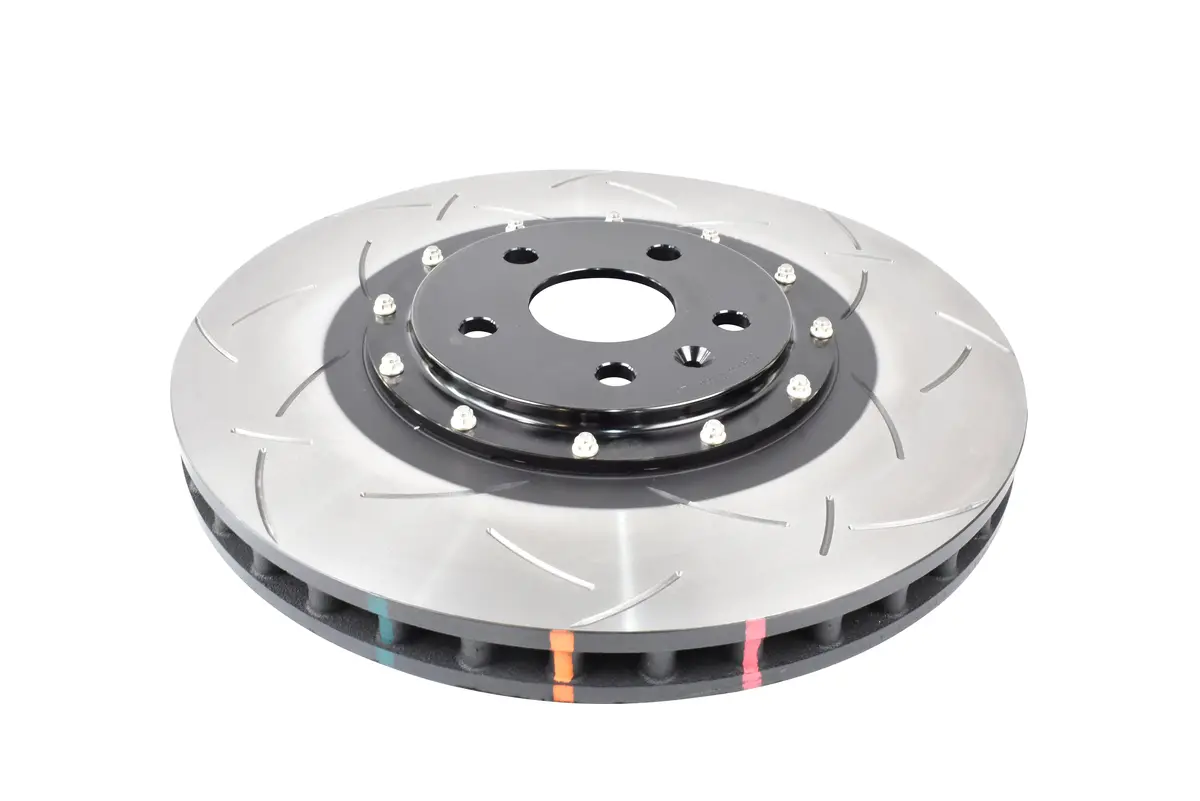 2021-2022 Chevrolet Camaro & More | Dba 5000 Series Fully Assembled 2-Piece T3 Slot Brake Rotor [Front] | Dba53940blks 1