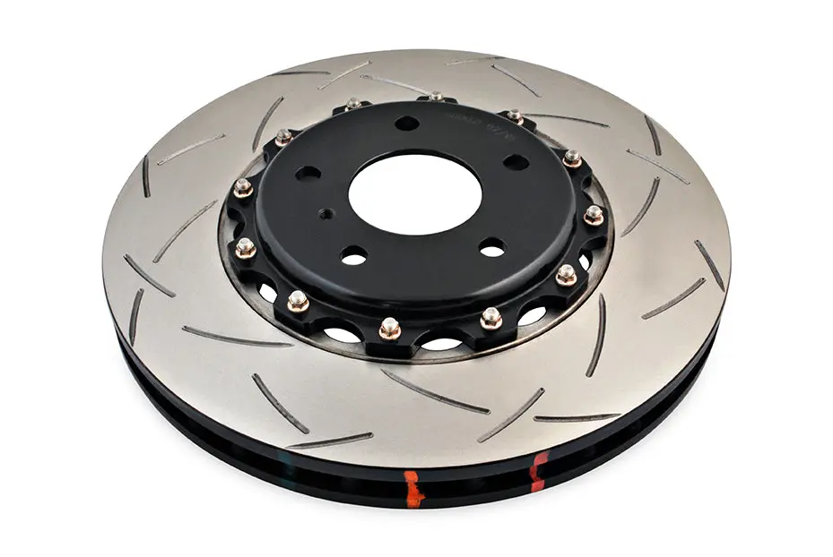 2003-2005 Infiniti G35 | Dba 5000 Series Fully Assembled 2-Piece T3 Slot Brake Rotor [Front] | Dba5600blks 1