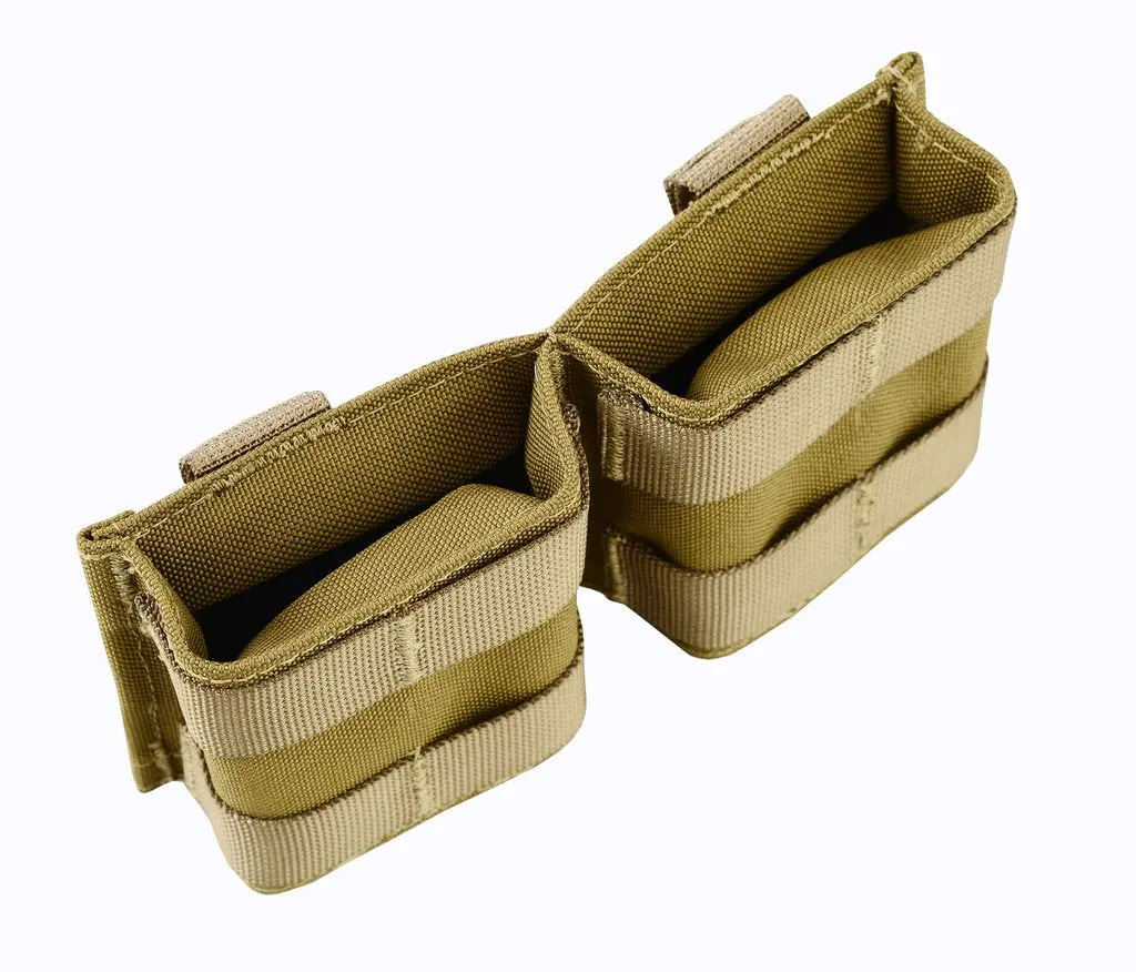 She-23032 Griptac Double M4/M16 Mag Pouch (Black / Tan / Od) 1