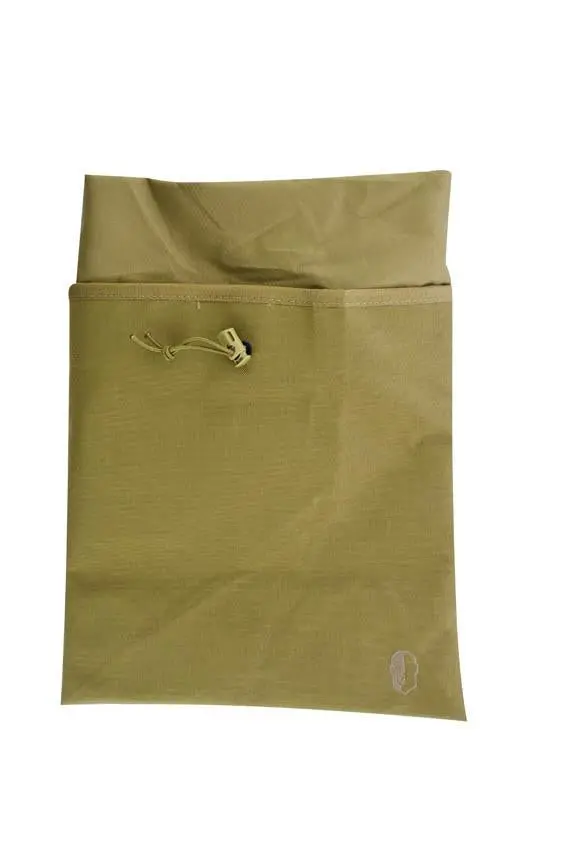 She-782 Large Roll Up Dump Pouch (Black / Tan / Green) 2
