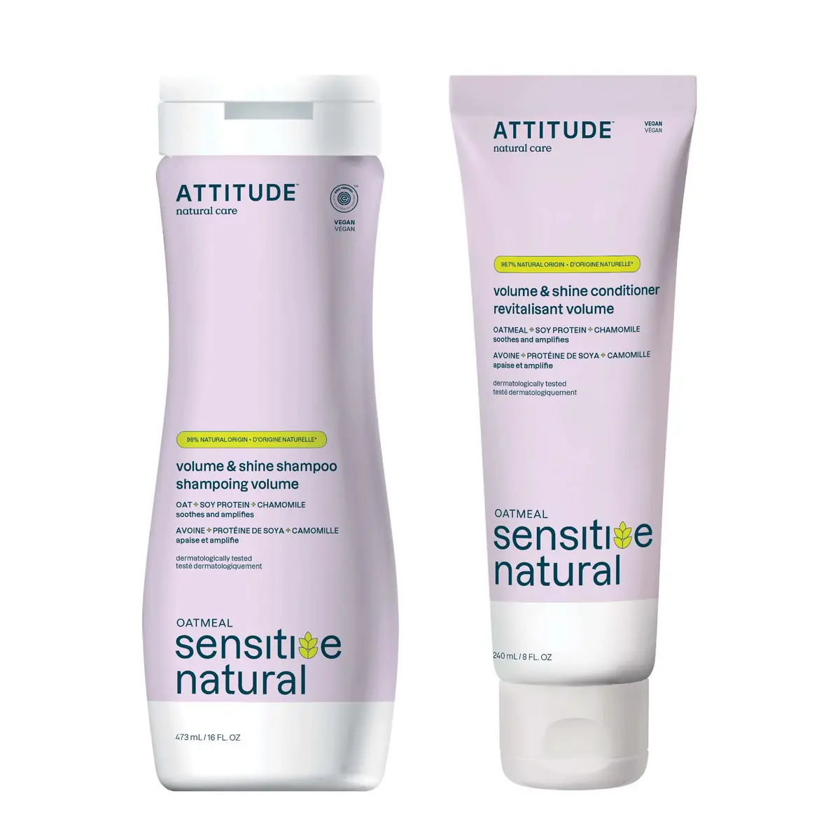 Volumizing & Shine Hair Duo - Sensitive Skin 1